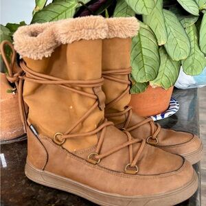 Cozy Brown Winter Boots for Women